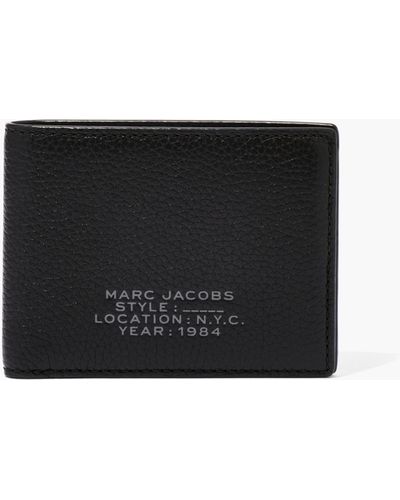 Marc Jacobs The Leather Billfold Wallet - Black