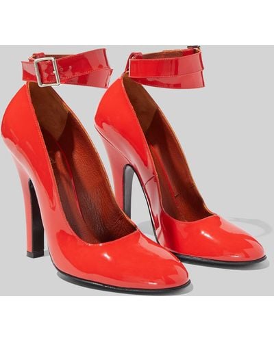Marc Jacobs The Fetish Pumps Shoes - Red