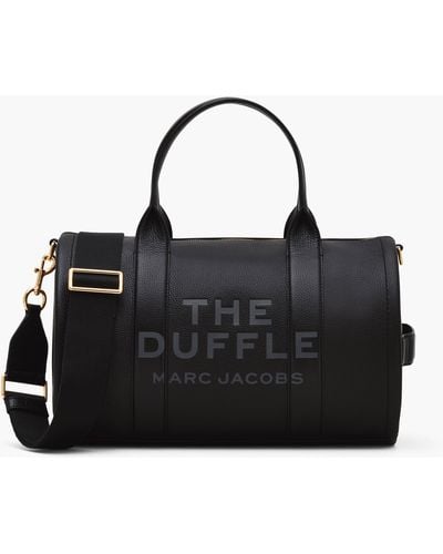 Marc Jacobs The Leather Large Duffle Bag - Black
