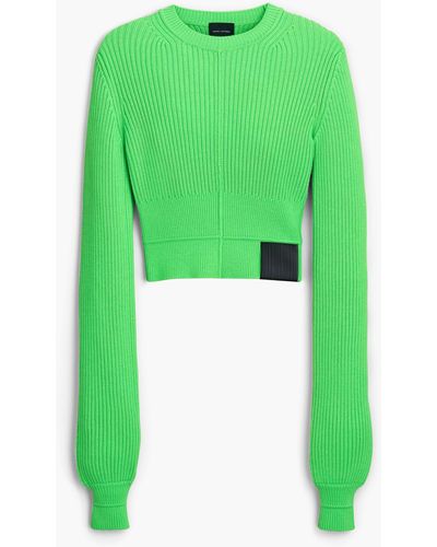 Marc Jacobs The Femme Crewneck Sweater - Green