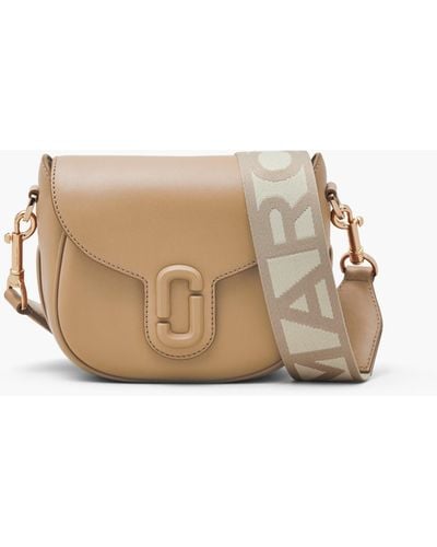 Marc Jacobs The J Marc Small Saddle Bag - Natural