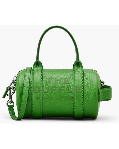 Marc Jacobs The Leather Mini Duffle Bag - Green