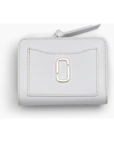 Marc Jacobs The Utility Snapshot Dtm Mini Compact Wallet - White