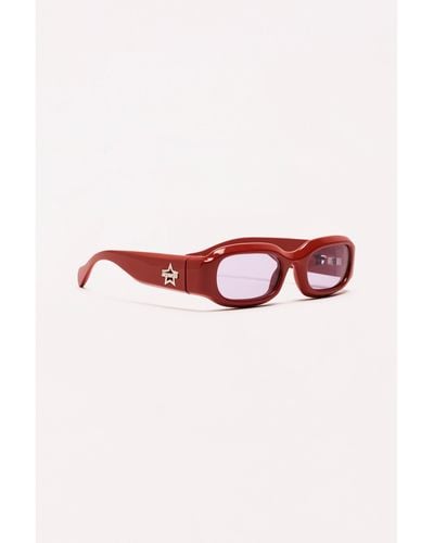 Marc Jacobs Heaven Rectangular Sunglasses - Red