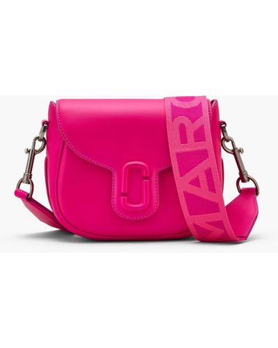 Marc Jacobs The J Marc Small Saddle Bag - Pink