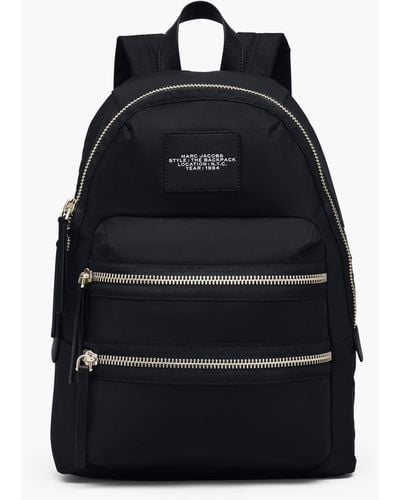Marc Jacobs The Biker Nylon Large Backpack - Black