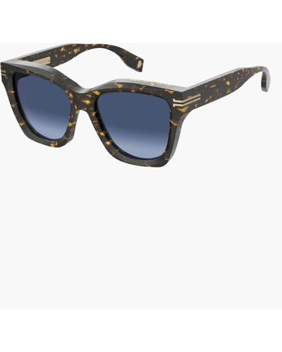 Marc Jacobs Icon Edge Oversized Square Sunglasses - Blue