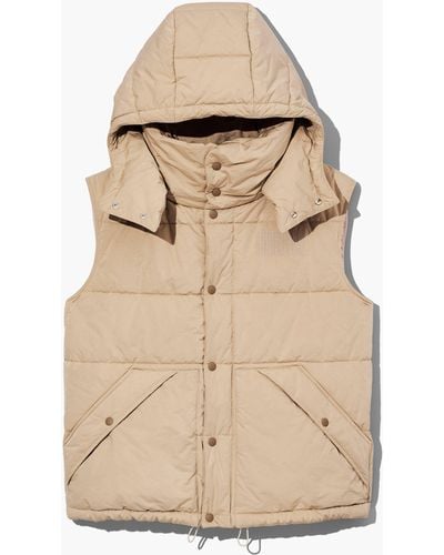 Marc Jacobs The Oversized Puffer Vest - Natural