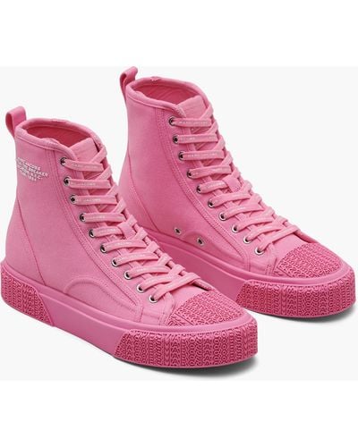 Marc Jacobs The High Top Sneaker - Pink