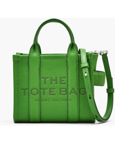 Marc Jacobs The Leather Crossbody Tote Bag - Green