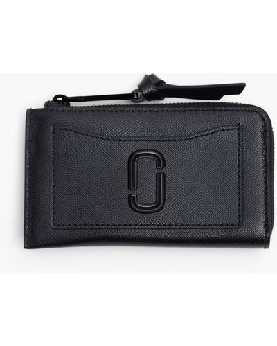 Marc Jacobs The Utility Snapshot Dtm Top Zip Multi Wallet - Black
