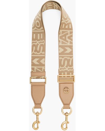 Marc Jacobs The Monogram Utility Webbing Strap - Natural