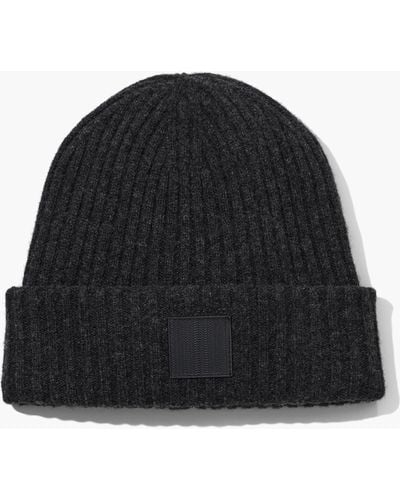 Marc Jacobs The Ribbed Beanie - Black