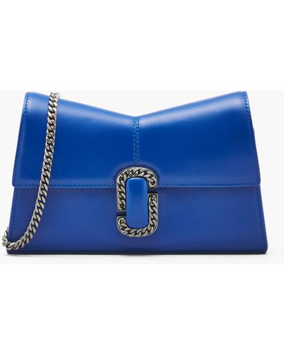 Marc Jacobs The St. Marc Chain Wallet Bag - Blue