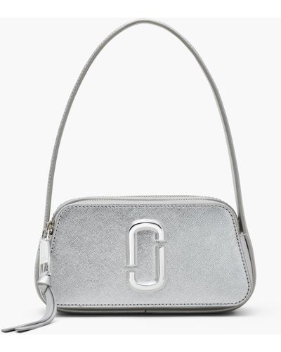 Marc Jacobs The Metallic Slingshot Bag - Gray