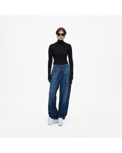 Marc Jacobs The Oversized Jeans - Blue