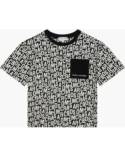 Marc Jacobs The Jumbled Monogram T-shirt - Black