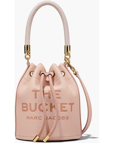 Marc Jacobs The Leather Bucket Bag - Pink