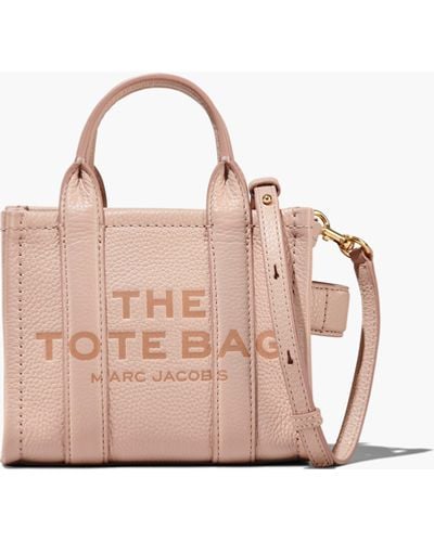 Marc Jacobs The Leather Crossbody Tote Bag - Pink