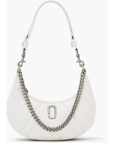 Marc Jacobs The Quilted Leather Curve Bag - White