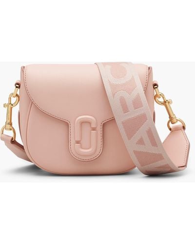 Marc Jacobs The J Marc Small Saddle Bag - Pink