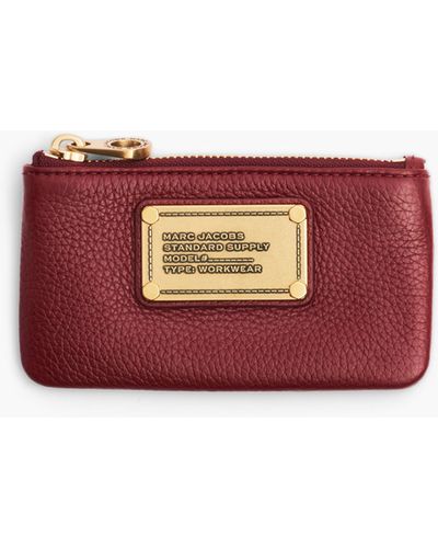 Marc Jacobs Re-edition Classic Q Key Pouch - Red
