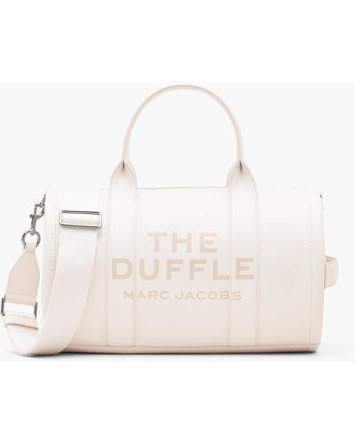 Marc Jacobs The Leather Large Duffle Bag - White