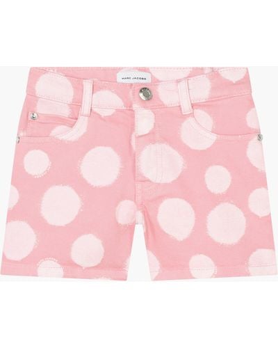 Marc Jacobs The Polka Dot Shorts - Pink