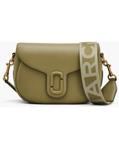 Marc Jacobs The Covered J Marc Large Saddle Bag - Green
