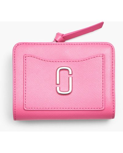 Marc Jacobs The Utility Snapshot Mini Compact Wallet - Pink