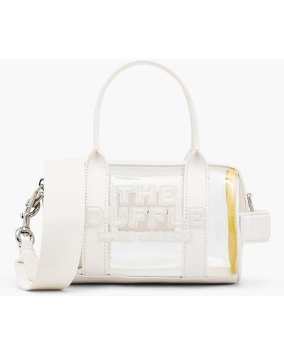 Marc Jacobs The Clear Mini Duffle Bag - White