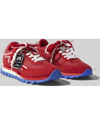 Marc Jacobs The Jogger Sneakers - Red