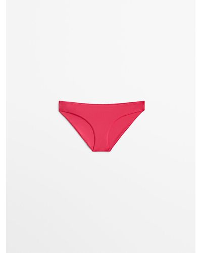MASSIMO DUTTI Bikini Bottoms - Pink