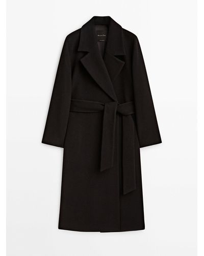Women's MASSIMO DUTTI Long coats and winter coats from $249 | Lyst
