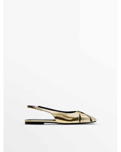 MASSIMO DUTTI Ballet flats and ballerina shoes for Women | Online Sale ...
