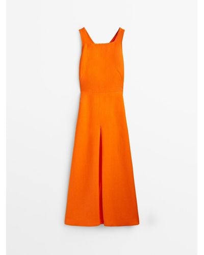 Orange MASSIMO DUTTI Dresses for Women | Lyst