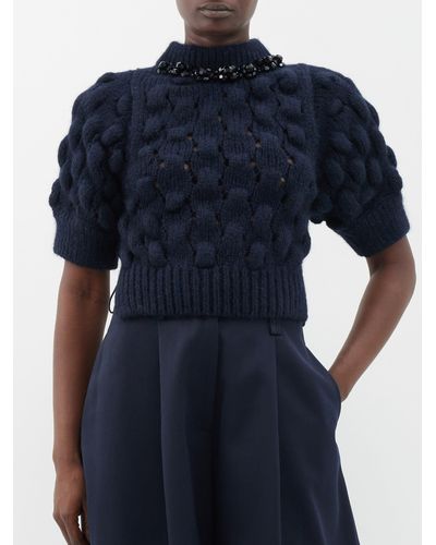 Coolest Bubble-knit Simone Rocha Sweater
