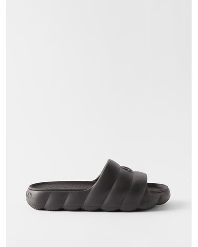 Moncler Leather sandals for Men | Online Sale up to 61% off | Lyst