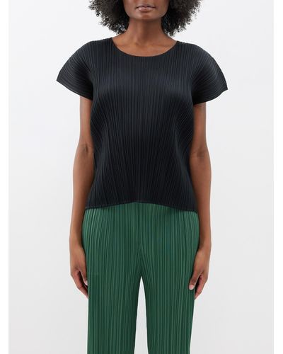 Women's Pleats Please Issey Miyake Short-sleeve tops from $177 | Lyst