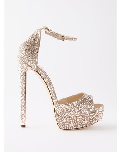 Jimmy Choo Platform heels and pumps for Women | Online Sale up to 60% ...