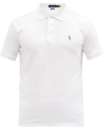 Polo Ralph Lauren コットンピケ ポロシャツ - ホワイト