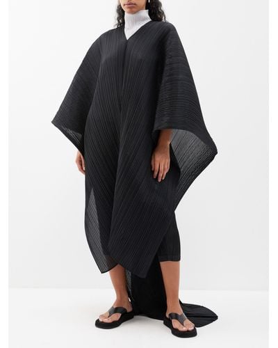1990s Issey Miyake Pleats Please Copper Shawl Poncho Dress – Shrimpton  Couture