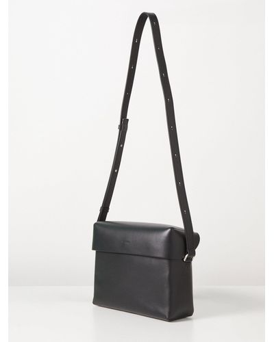 Jil Sander Leather Cross-body Bag - Black