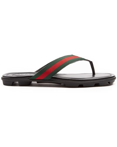 Gucci Flip-flops with logo, Men's Shoes