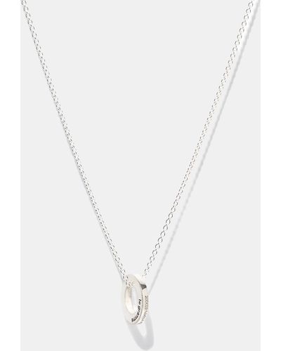 Le Gramme 1.1g Sterling-silver Pendant Necklace - White