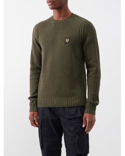 Belstaff Crew neck sweaters for Men | Online Sale up to 60% off | Lyst
