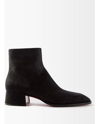 Boots louboutin clearance homme