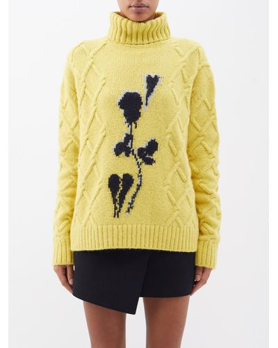 Yellow BERNADETTE Sweaters and knitwear for Women | Lyst