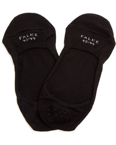 FALKE Cool Invisible Cotton-blend Liner Socks - Black