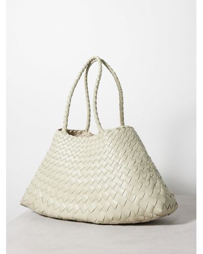 Dragon Diffusion Women's Borsa Santa Croce Big Beige